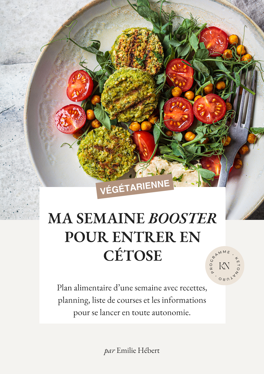 Ebook Ma semaine booster VÉGÉTARIENNE pour entrer en cétose